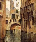 Venetian Canal by Julius LeBlanc Stewart